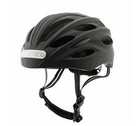 Casco Coolbox M02 con luce LED anteriore/posteriore per scooter o bicicletta taglia L nero