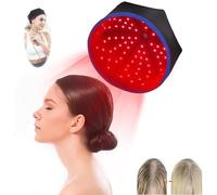 Casco Per La Crescita Dei Capelli, Berretto Per Fototerapia A Doppia Lunghezza D'Onda 660Nm 850Nm Con 120 Led Per Uomo E Donna, Migliora La Salute Del Cuoio Capelluto, Riduce La Forfora,Black