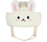 Casco per la sicurezza del bambino regolabile anti-collisione morbido cartoon cartoon coniglietto Protettore per la testa per bambini per scansione..