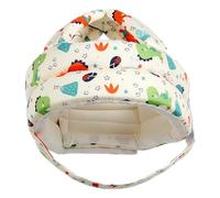 Casco per la sicurezza del bambino regolabile anti-collisione morbido grazioso protettore della testa del bambino per scandere a piedi, casco del modello di dinosauro