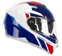 Casco per moto Modulare apribile Uomo Donna Cgm 568S BER SPORT Bianco Blu