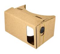 Casco VR Smartphone in Cartone Riciclato Ultracompatto Marrone