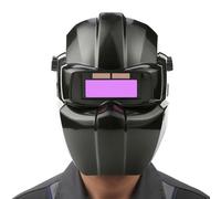 Casco Per Saldatore - Copertura Protettiva 30x21x15 Cm, Attrezzatura Per Oscuranti Intelligenti, Design Con Vestibilità Regolabile Con Risposta Rapida Alla Luce | Maschera Per Saldatura Per Lavo