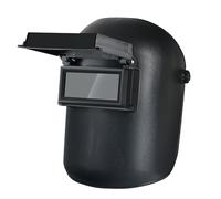 Casco per saldatore montato sulla testa, protezione per il viso, protezione per il viso, casco per saldatura, resistente al calore, regolabile, flessibile, per smerigliatura e taglio saldatore