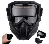 Casco per Saldatura, Casco per Saldatura oscurante Automatico Anti-Forte Luce Protettivo Morbido Leggero Isolamento Termico Integrale per Saldatore