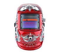 Casco per Saldatura con Eccellente Protezione UV IR, Casco per Saldatura, Maschera per Saldatura, Casco per Smerigliatura, Oscuramento Automatico Solare per Lavori Elettrici