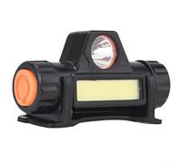 Casco per saldatura con oscuramento automatico, casco da saldatura con faro USB di ricarica a doppio scopo luce per saldatura, escursionismo, pesca