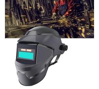 Casco per saldatura e maschera per saldatore a LED con luce fredda taglio al