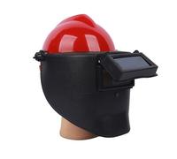 Casco per saldatura flip-top saldatura e taglio vetro ombreggiante autonomo