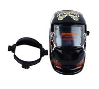 Casco per Saldatura Oscurante Automatico, Resistente agli Spruzzi, Design Ergonomico, Vetro Temporizzatore, Lente Regolabile, Protezione UV, Solar, Cappuccio Anteriore Regolabile in Continuo