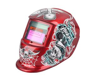 Casco per saldatura Pro Solar Auto oscurante Arc Tig Mig Rettifica del collo del viso per l'architettura navale Produzione di caldaie in acciaio