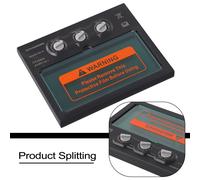 Casco per saldatura solare casco oscurante automatico solare sensibilità regola