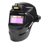 Casco per saldatura - Tappo per saldatura con visione chiara - Casco da saldatura resistente al calore con oscuramento automatico della saldatura - Per uomini adatto per edilizia, industria, sicurezza