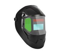 Casco per saldatura - Visiera solare regolabile 22,5 x 33,5 cm | Maschera per saldatura | Per officine, garage, lavorazione dei metalli, ferro, acciaio, edilizia, produzione