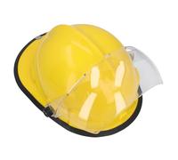 Casco per Vigili del Fuoco Ignifugo, Resistente Agli Urti Regolabile, Protezione Completa della Testa per Vigili del Fuoco, Salvataggio di Emergenza All'aperto, Plastica ABS,