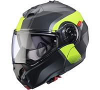 Caberg Duke Evo Indy, casco flip up L female Opaco Nero/Giallo Fluo/Grigio
