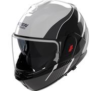 Casco pieghevole Nolan N120-1 Fluente, nero/bianco, S (56)
