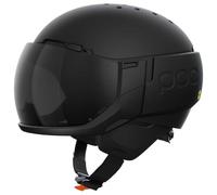 Casco POC Levator MIPS nero con lente a specchio Clarity Comp Low Light - M-L