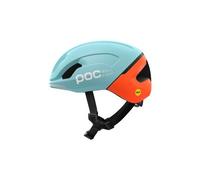POCito Omne MIPS, casco da ciclismo, junior, indicolite blue matt/carnelian orange matt 51-56cm Indicolite Blue Matt/Carnelian Orange Matt