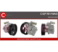 Pompa servosterzo idraulico con puleggia cinghia Poly-V CSP76119AS CASCO