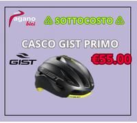 casco primo gist nero-giallo bicicletta per ciclismo/ciclisti