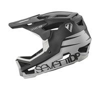 Casco Project 23 Carbon Grigio/Carbonio Grezzo XL - Leggero e Sicuro con Calotta in Carbonio e 23 Prese d'Aria