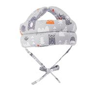 Casco protettivo anti-collisione a 360° per bambini, in cotone, protezione per la testa regolabile, da 6 a 36 mesi