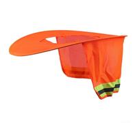 Casco protettivo estivo per paesaggistica ed eventi con caratteristiche di sicurezza avanzate (arancione)