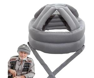 Casco protettivo per anziani Casco di sicurezza anticaduta spesso traspirante Protezione morbida e regolabile per la testa da commozione cerebrale per il giardinaggio domestico Camminando