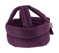 Casco Protettivo per Anziani Regolabile, Traspirante, Viola | Cotone e Spugna, Rete Ventilata, per Passeggiate Corte e Attività di Comunità