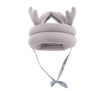 Casco protettivo, per neonati, per bambini, anti-collisione, in cotone, protezione per la testa regolabile, per la corsa e la corsa