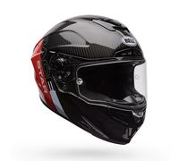 Casco RACE STAR FLEX DLX STRIKE Nero Rosso BELL - UE: S