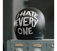 Casco retro DMD I Hate Everyone Taglia XL
