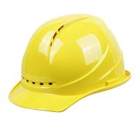 Casco rigido, cappuccio di sicurezza ventilato, casco di sicurezza a diffusione della pressione a 4 punti, protezione dagli urti e impermeabile, fibbia regolabile, comodo e traspirante, per edilizia e