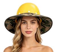 Casco rigido in rete traspirante, protezione raggi UV