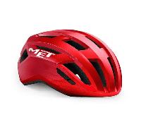 Casco MET Vinci MIPS rosso metalizzato lucido - L