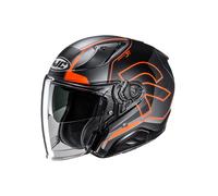 Casco RPHA 31 DEEREN Nero Arancione HJC - UE: M