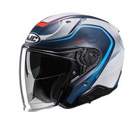 HJC RPHA 31 Kouv Casco Jet, bianco-blu, taglia L