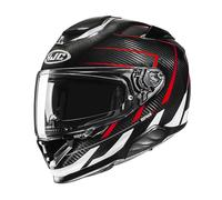 Casco RPHA 71 CARBON CANO Nero Bianco Rosso HJC - UE: L
