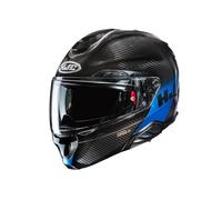 HJC Casco modulare RPHA 91 CARBON ELIG MC2 nero-blu XL