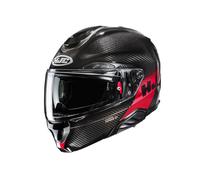 HJC Casco modulare RPHA 91 CARBON ELIG MC1 – Nero/Rosso – Taglia M