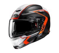 Casco RPHA 91 CARBON LAGOS Nero Arancione Opaco HJC - UE: XS