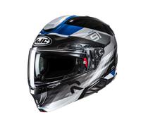 HJC RPHA 91 Madal Casco, nero-grigio-blu, taglia 2XL per maschi