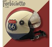 CASCO Ruote 66 Harley Davidson Moto Guzzi Vespa VINTAGE PERSONALIZZABILE PELLE