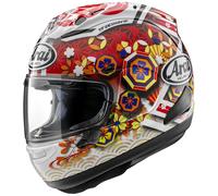 Arai Rx-7v Evo Nakagami Gp3 Full Face Helmet Multicolor L