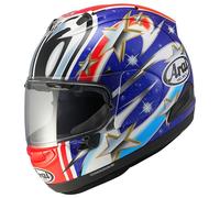Arai RX-7V Evo Nakano, casco integrale XS female Blu/Rosso/Oro/Bianco
