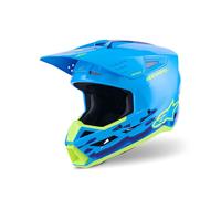 Casco S-M3 FORCE Blu Giallo ALPINESTARS - UE: XS