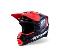 Casco S-M3 RADIUM Rosso Nero ALPINESTARS - UE: S