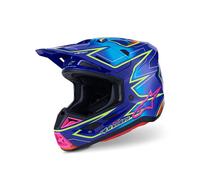 Casco S-M7 CASTER Blu Rosa ALPINESTARS - UE: M