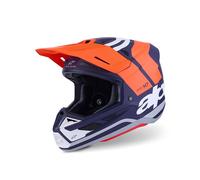 Casco S-M7 CORE Arancione Blu ALPINESTARS - UE: XS